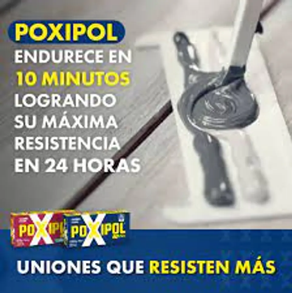 Poxipol Metálico | Adhesivo de Alta Resistencia para Metal 6