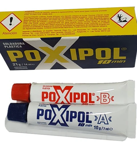 Poxipol Metálico | Adhesivo de Alta Resistencia para Metal