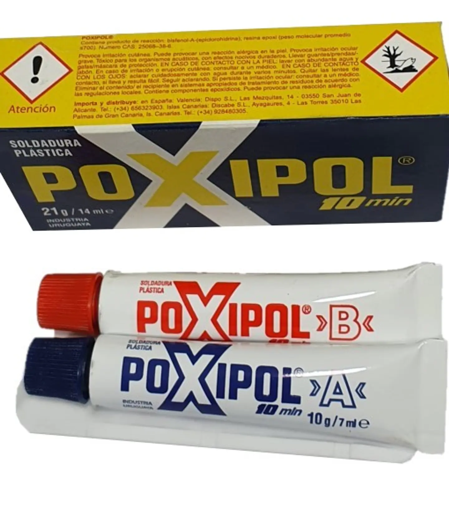 Poxipol Metálico | Adhesivo de Alta Resistencia para Metal 1