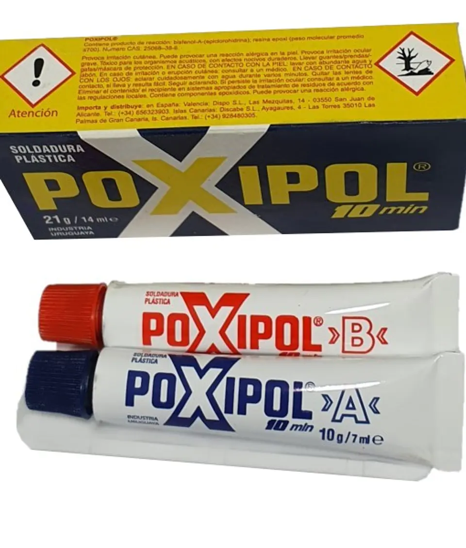 Poxipol Metálico | Adhesivo de Alta Resistencia para Metal 1
