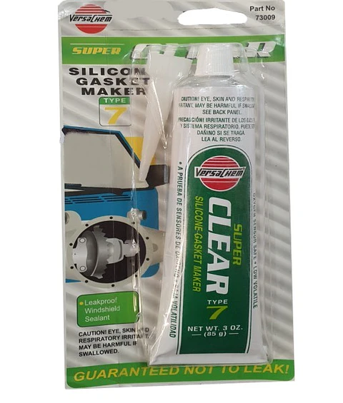 Silicona Automotriz Alta Temperatura Transparente | Sellador