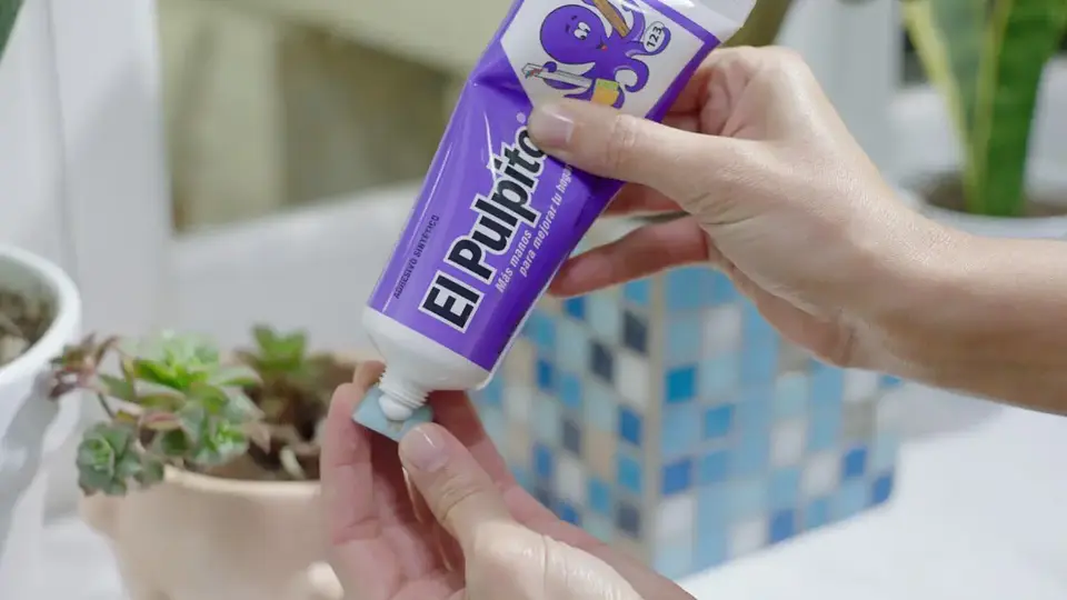 Pegamento Líquido El Pulpito Blanco No Tóxico 50g 3