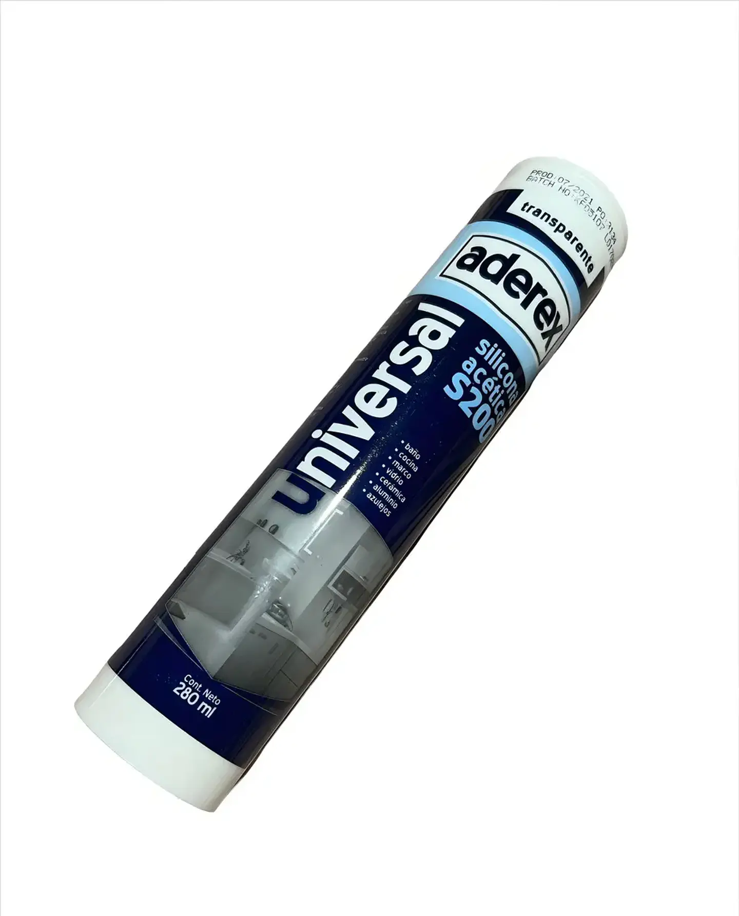 Silicona Baño y Cocina Transparente 280 ml | Antihongos 1