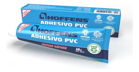 Adhesivo Para Tuberías Pvc Hoffens Pomo 60cc