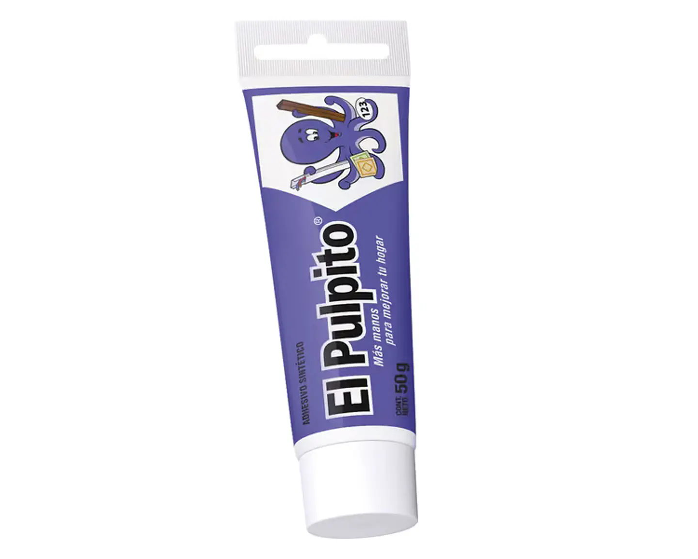 Pegamento Líquido El Pulpito Blanco No Tóxico 50g 4