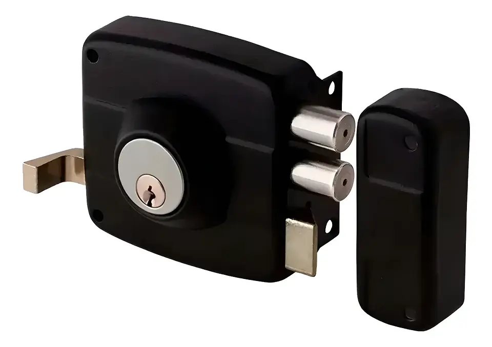 Cerradura Sobreponer Doble Cerrojo 35 mm para Fierro | Las Moritas 3