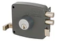 Cerradura Sobreponer Poli 2010 2 Pitones Para Puerta Acceso y Reja Gris - Miniatura 3