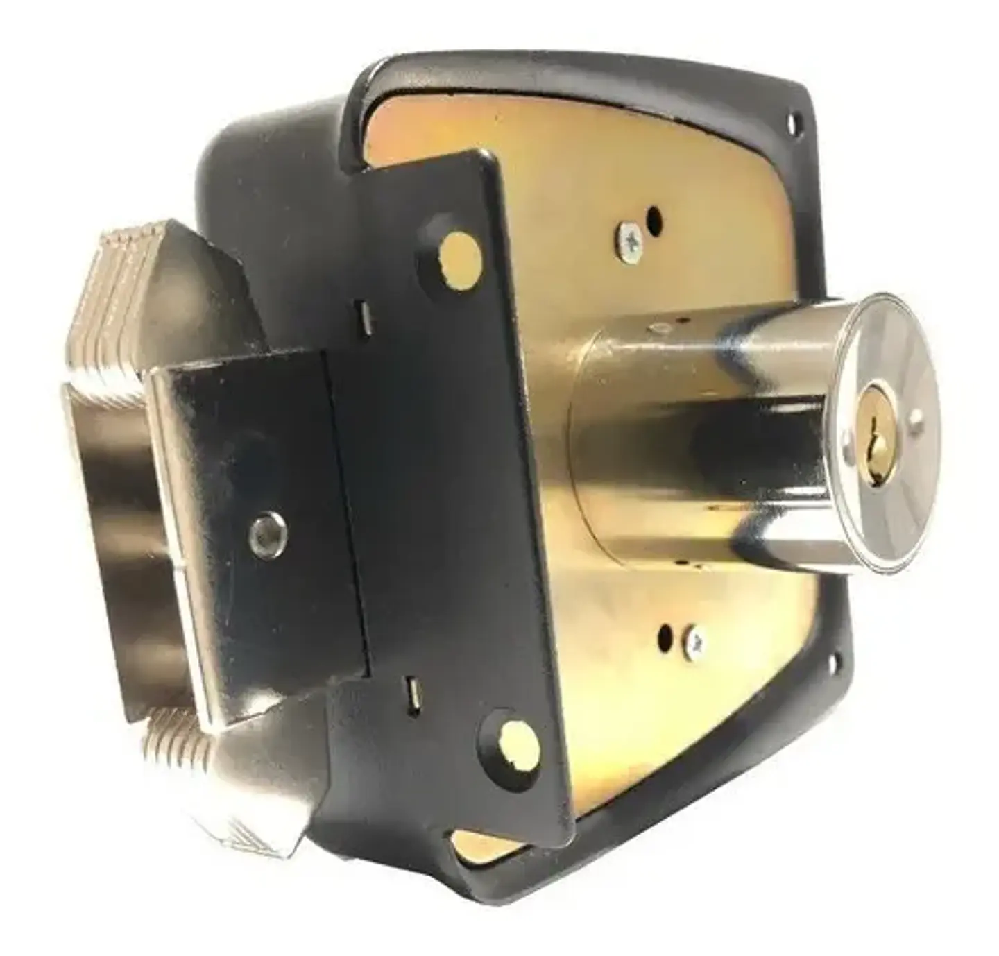 Cerradura Cangrejo 715 con cilindro incorporado + Caja para Soldar  5
