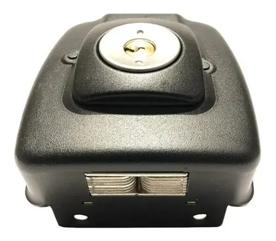 Cerradura Cangrejo 715 con cilindro incorporado + Caja para Soldar  6