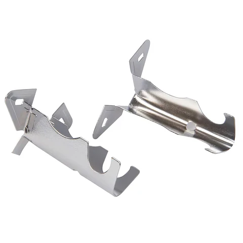 Soportes para Barra de Cortina 16 mm – 2 Unidades Cromado