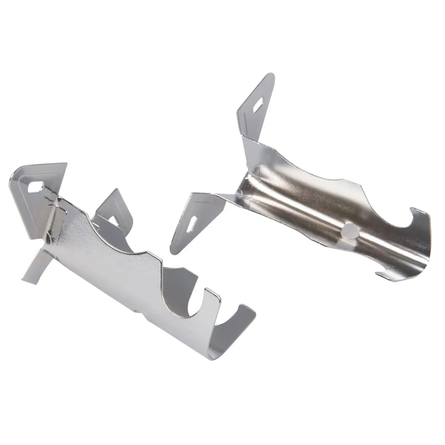 Soportes para Barra de Cortina 16 mm – 2 Unidades Cromado 2
