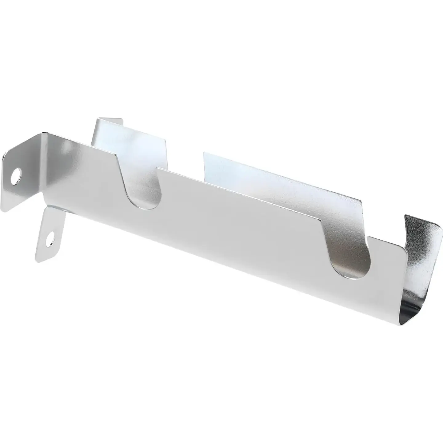 Soportes Doble Para Barra De Cortina 12 Mm 2 Unidades Plateado 1