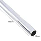Tubo para cortina metal 12 mm 1,5 m barra cromada - Miniatura 1