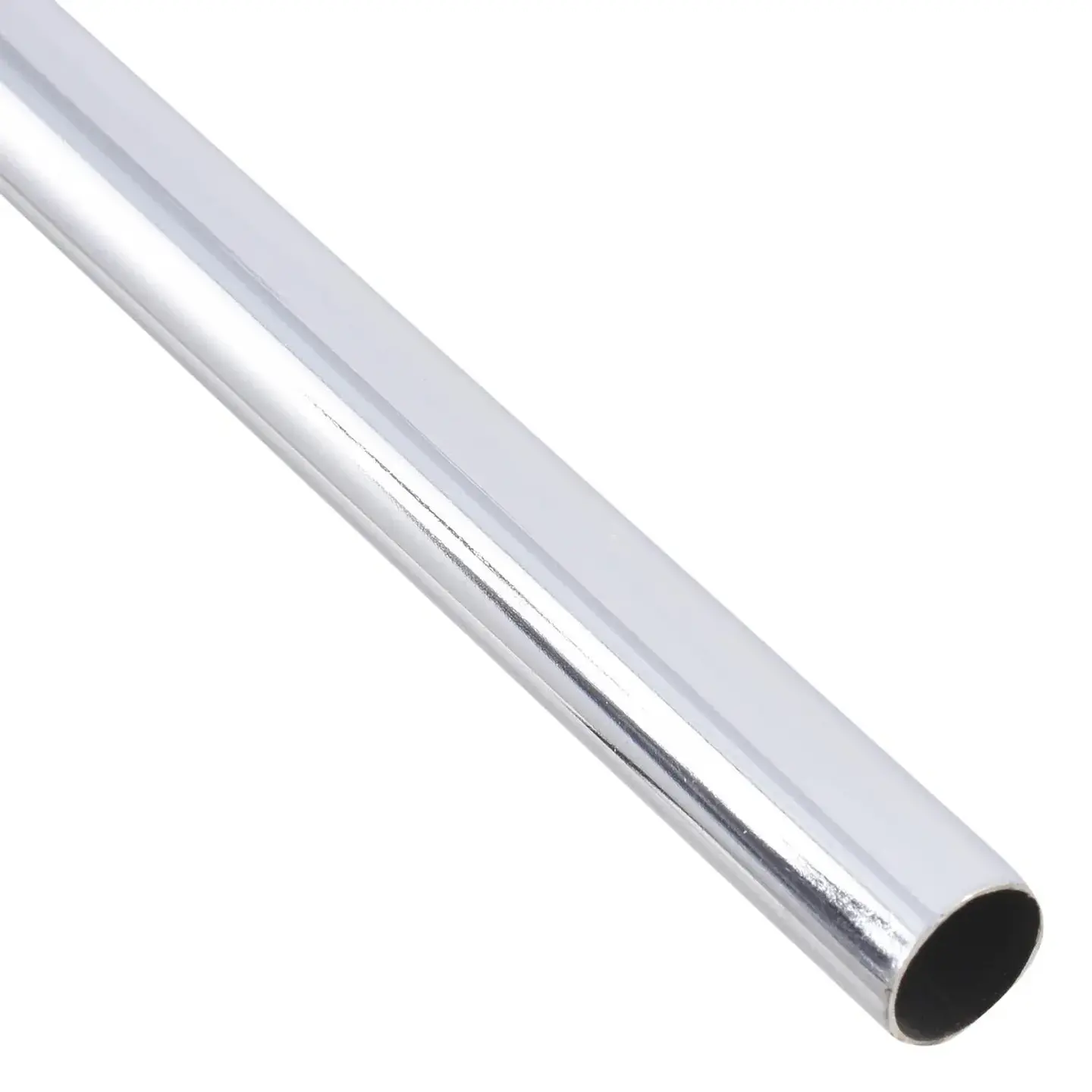 Tubo para Cortina Metálico 16 mm x 1,5 m – Barra Cromada 3