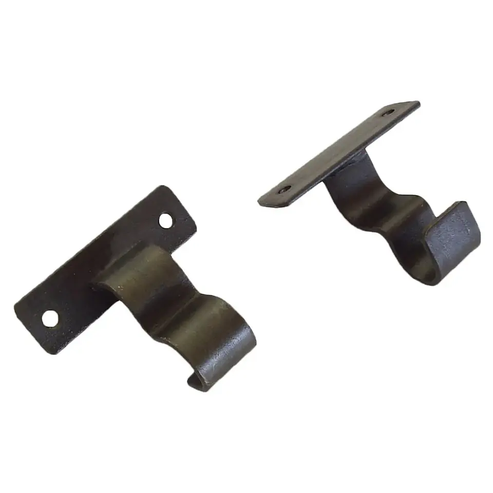 Soporte Simple Metálico para Techo 19 mm Negro 3
