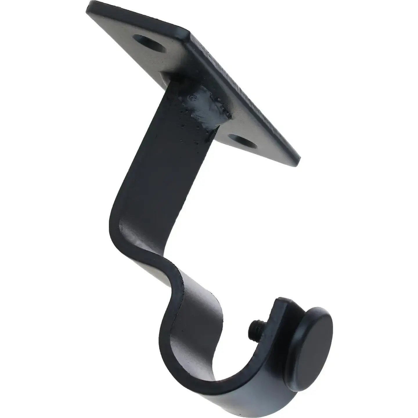 Soporte Simple Metálico para Techo 19 mm Negro 4