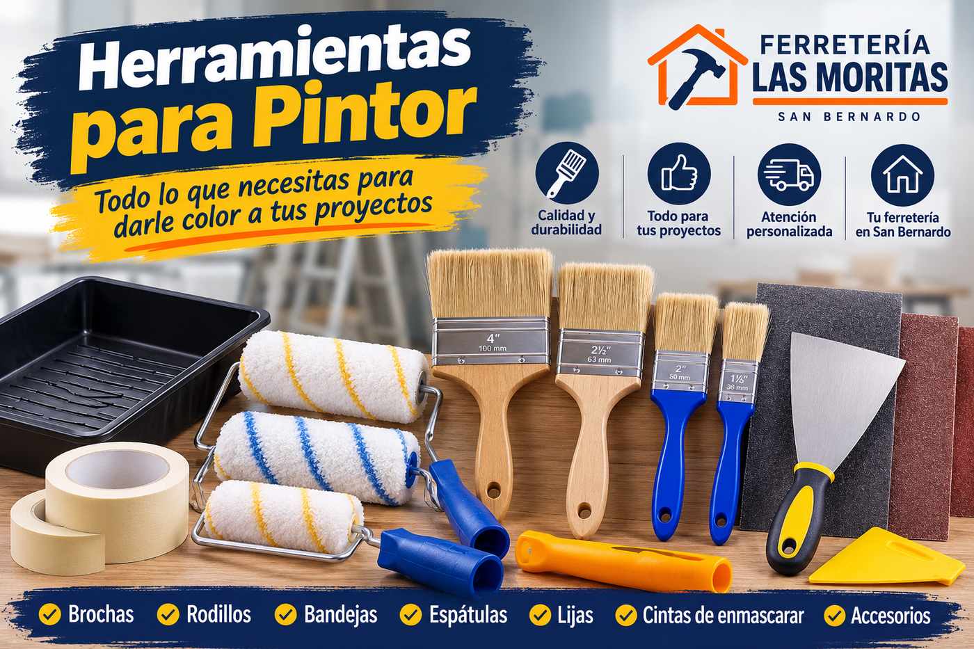 Herramientas Para Pintor
