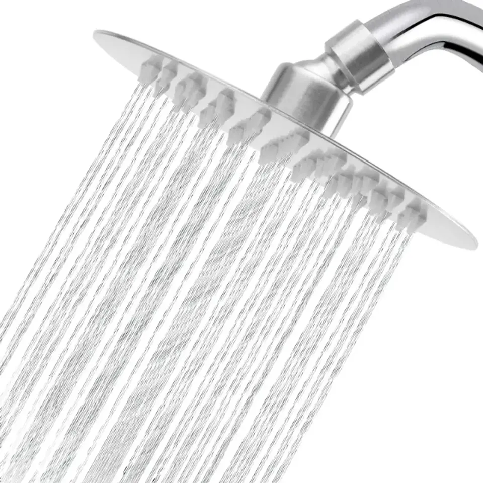 Ducha De Lluvia Redonda 15cm Cromado 1