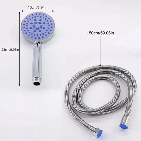 Kit Mango Ducha Telefono + Manguera Flexible Agua 150cm