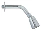 Brazo Ducha Cromada ABS Al Muro Con Difusor Cromado - Miniatura 3