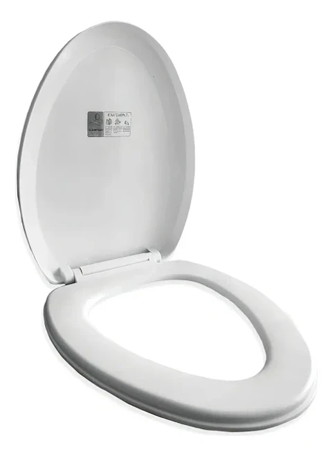 Tapa Asiento Para Baño WC Cierre Suave Y00397 Color Blanco