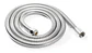 Manguera Flexible Ducha 2 m Acero Inoxidable Plateado Con Soporte - Miniatura 1