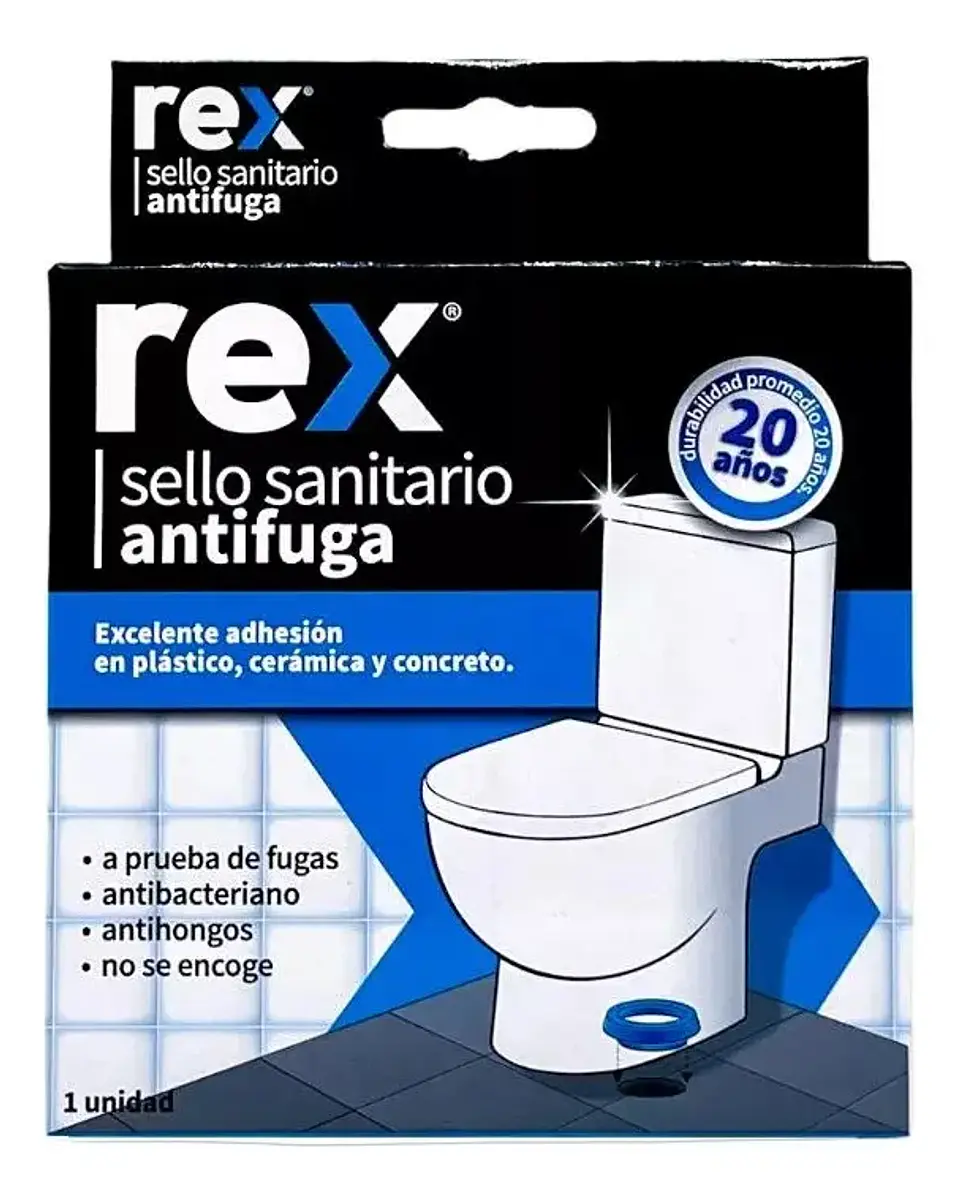 Sello Sanitario Antifugas Para WC Rex 30410 1