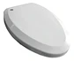 Tapa Asiento Para Baño WC Cierre Suave Y00397 Color Blanco - Miniatura 2