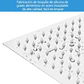 Cabezal Ducha Lluvia Regadera Cuadrado De Acero Inoxidable - Miniatura 5