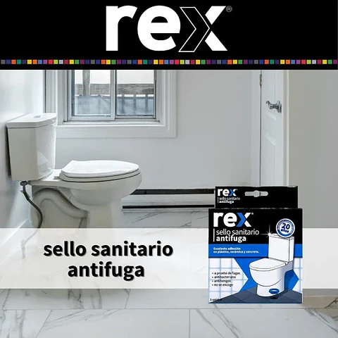 Sello Sanitario Antifugas Para WC Rex 30410