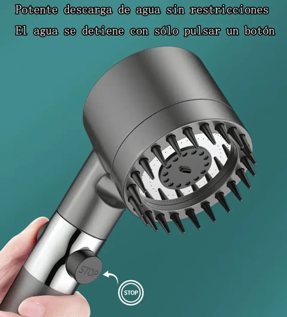 Rociador De Ducha Regadera Alta Presion 7