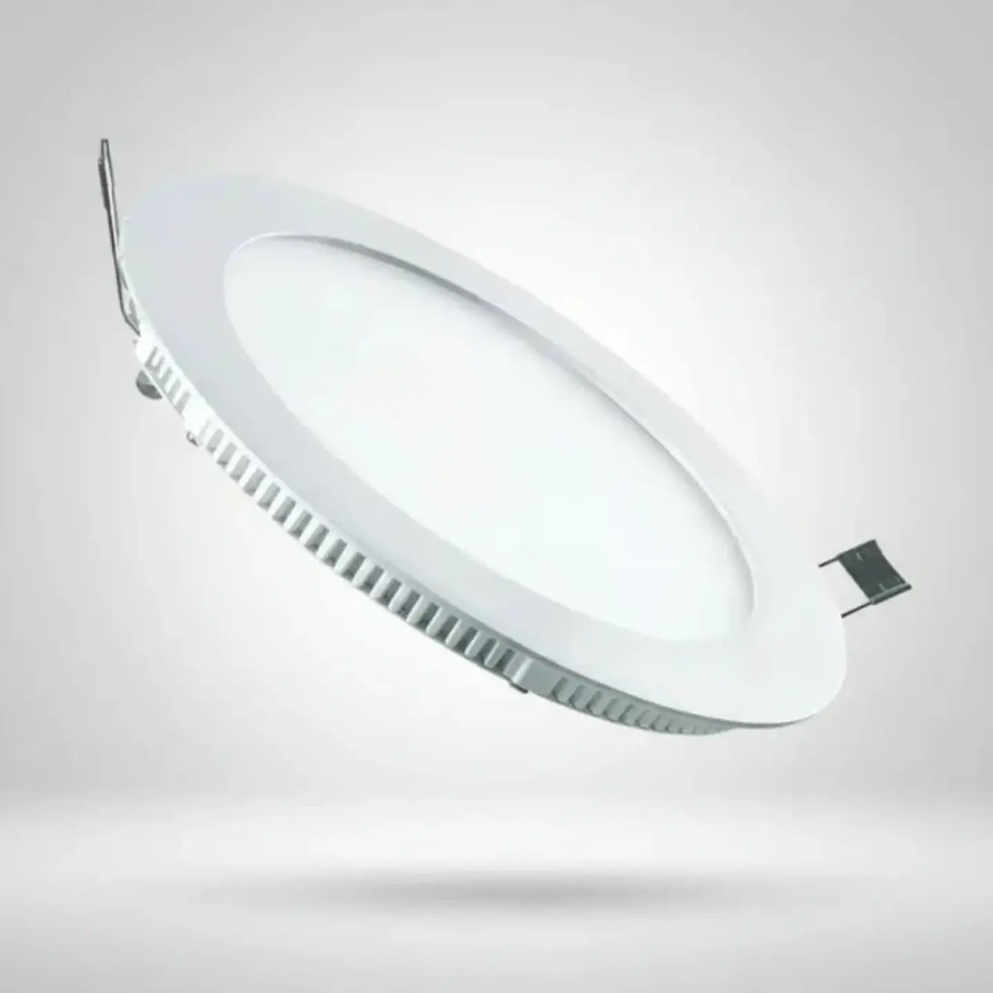 Foco Led Panel 18w Embutido Redondo Luz Fríacálidaneutra Estructura Neutra 1