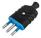 Enchufe Macho Volante 2p + Tierra 250v 10a 1500w Sello Sec - Miniatura 1