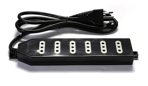 Alargador Eléctrico Zapatilla Macrotel 6 Posiciones 1.5m