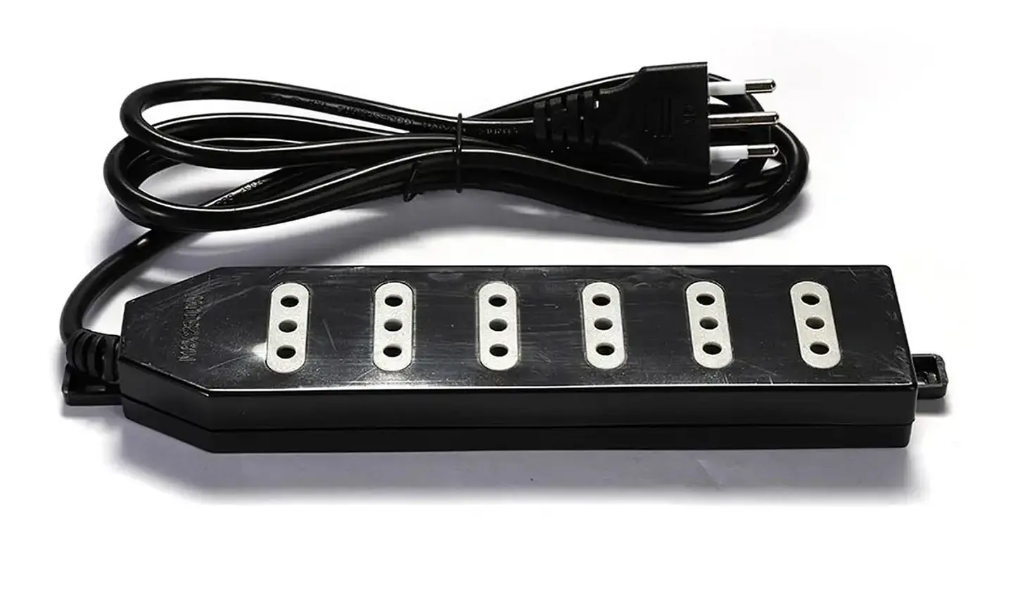 Alargador Eléctrico Zapatilla Macrotel 6 Posiciones 1.5m 1