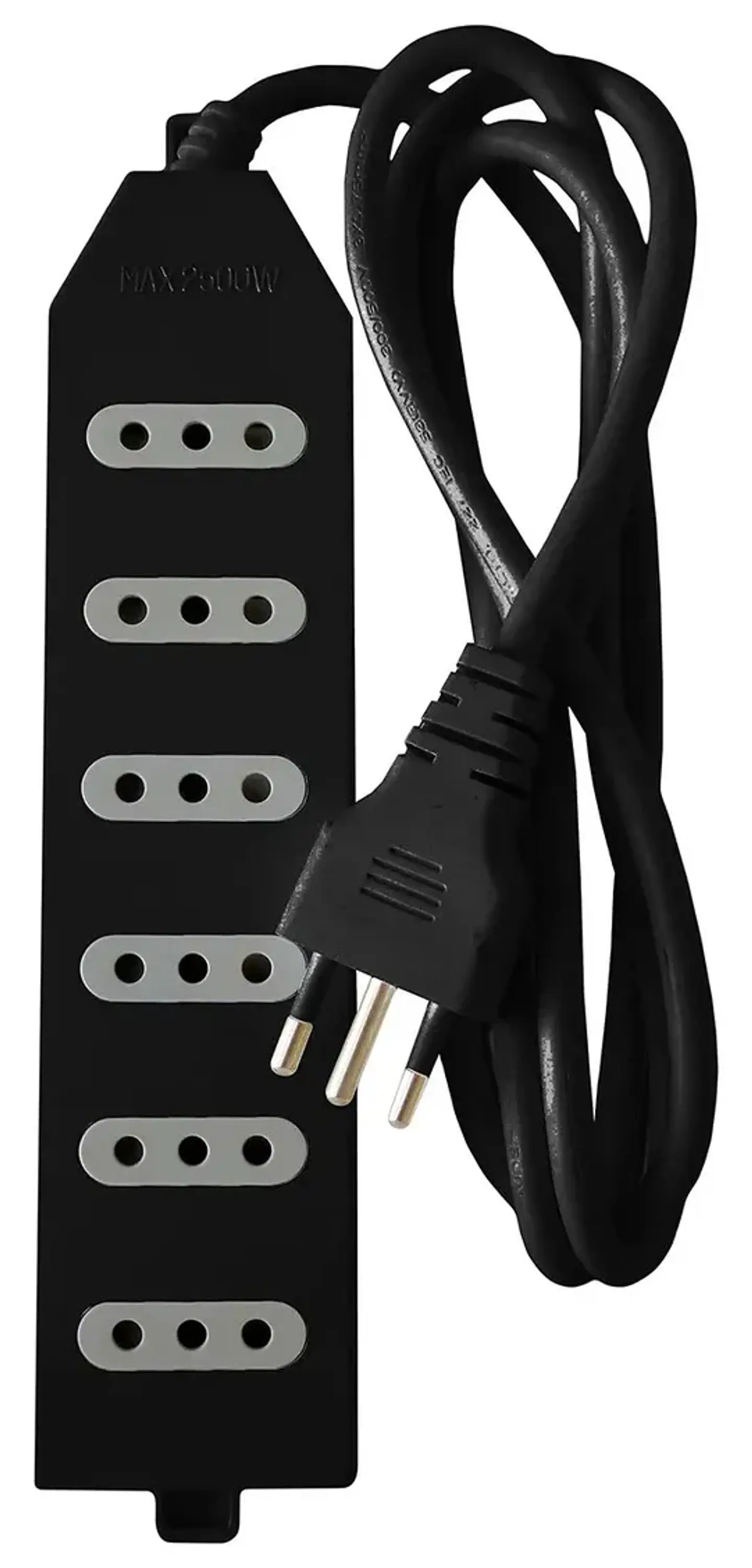 Alargador Eléctrico Zapatilla Macrotel 6 Posiciones 1.5m 2
