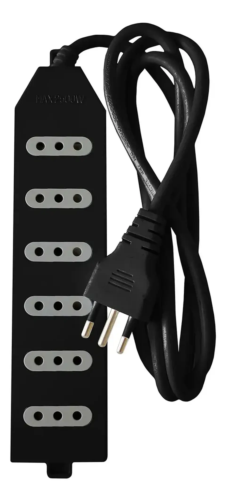 Alargador Eléctrico Zapatilla Macrotel 6 Posiciones 1.5m 2