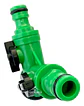 Conector  Divisor De Manguera De Riego Doble Salida ½puLG Color Verde - Miniatura 3