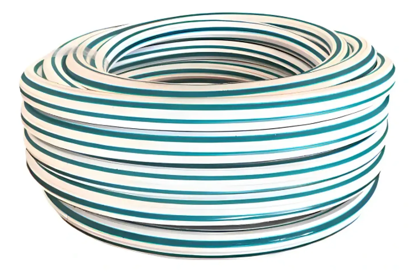 Manguera Edr Bicolor 1/2 25 Mts Riego Jardin Verde 2