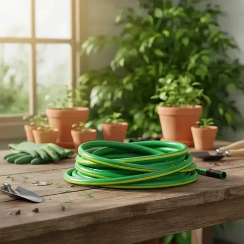 Manguera de Riego Hardpro Reforzada con Protección UV para Jardín, 1/2