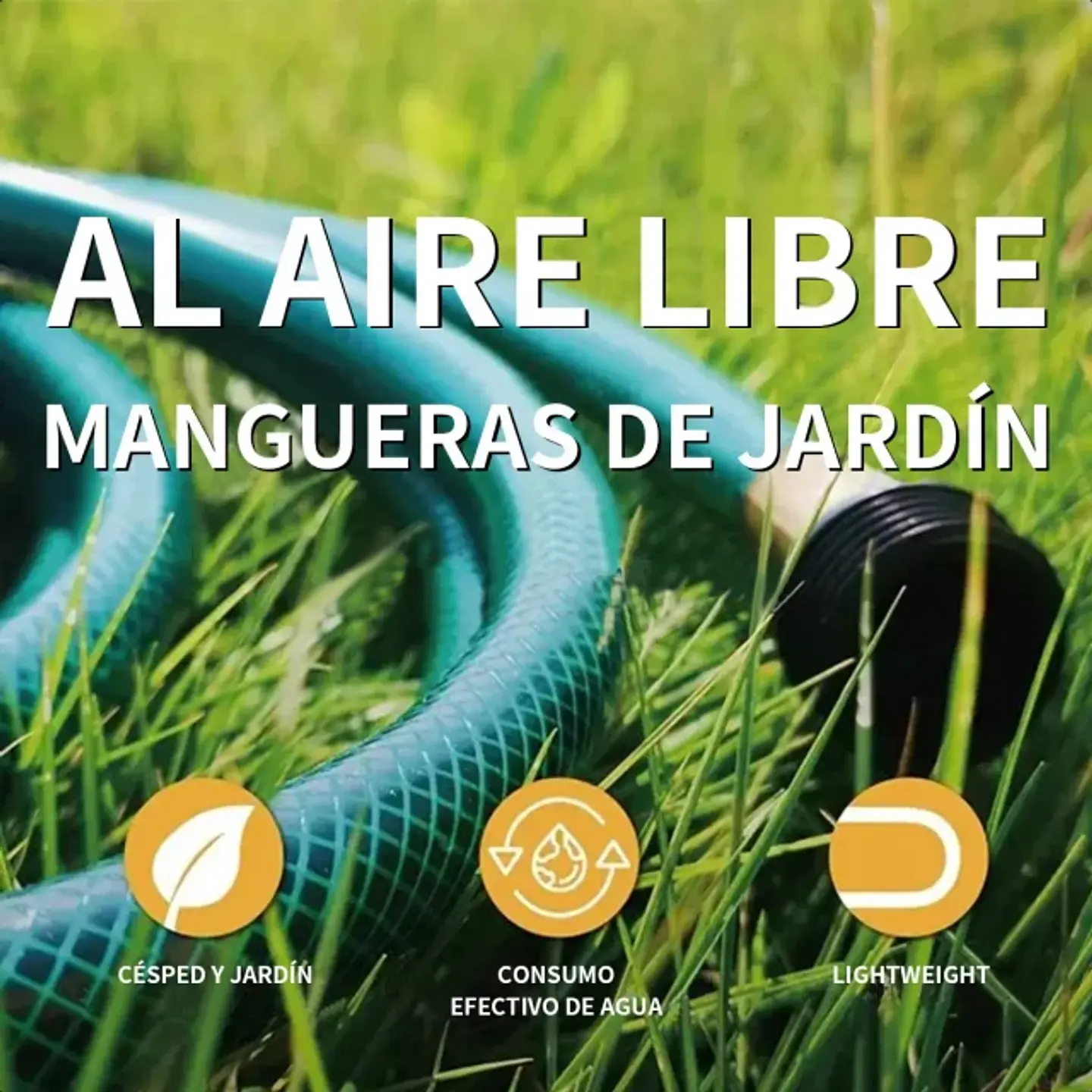 Manguera Jardin Reforzada 1/2 Pulgada 20 Mts Mas Accesorios 3