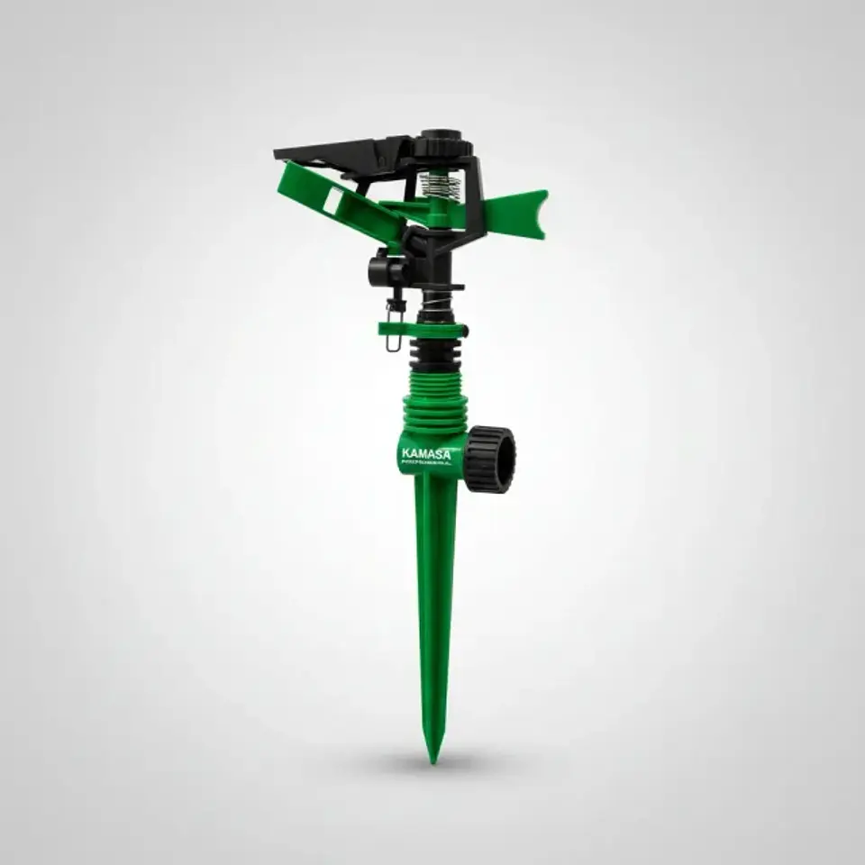Aspersor De Impacto 1/2 Pulgada Regador Jardin 360 Grados 2
