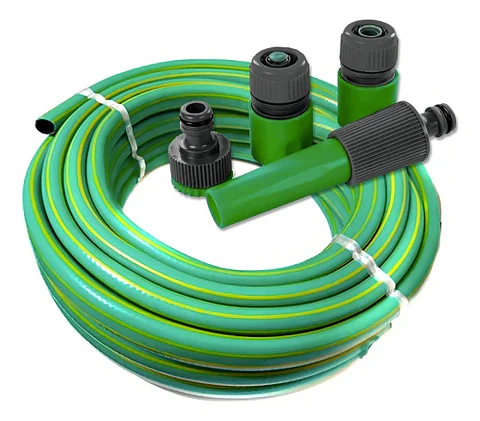 Manguera Reforzada 1/2 Pulgada X 10mts Terraza Riego Jardin Color Verde