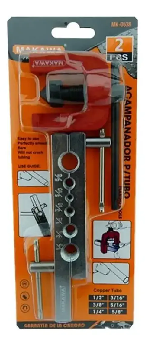 Kit Expandidor de Tubos para Cañerías de Cobre y Aluminio