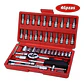 Set Caja Juego de Dados 46 Piezas Acero Carbono 1/4 - Miniatura 3