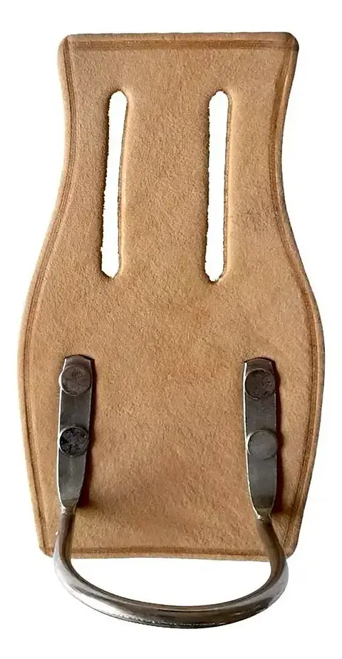 Porta Martillo de Cuero 15 x 9 x 6 cm Coleto para Herramientas
