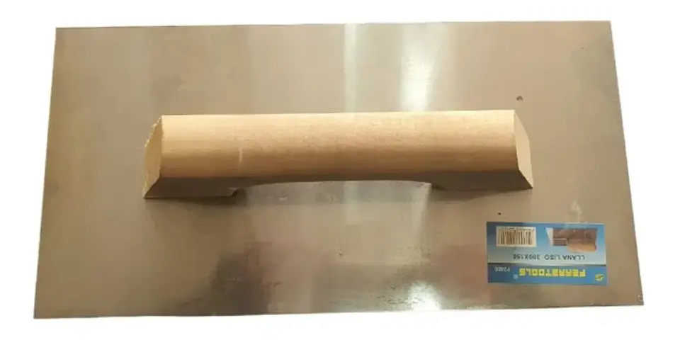 Llana Lisa Platacho 300 x 150 mm para Yeso y Cemento 1