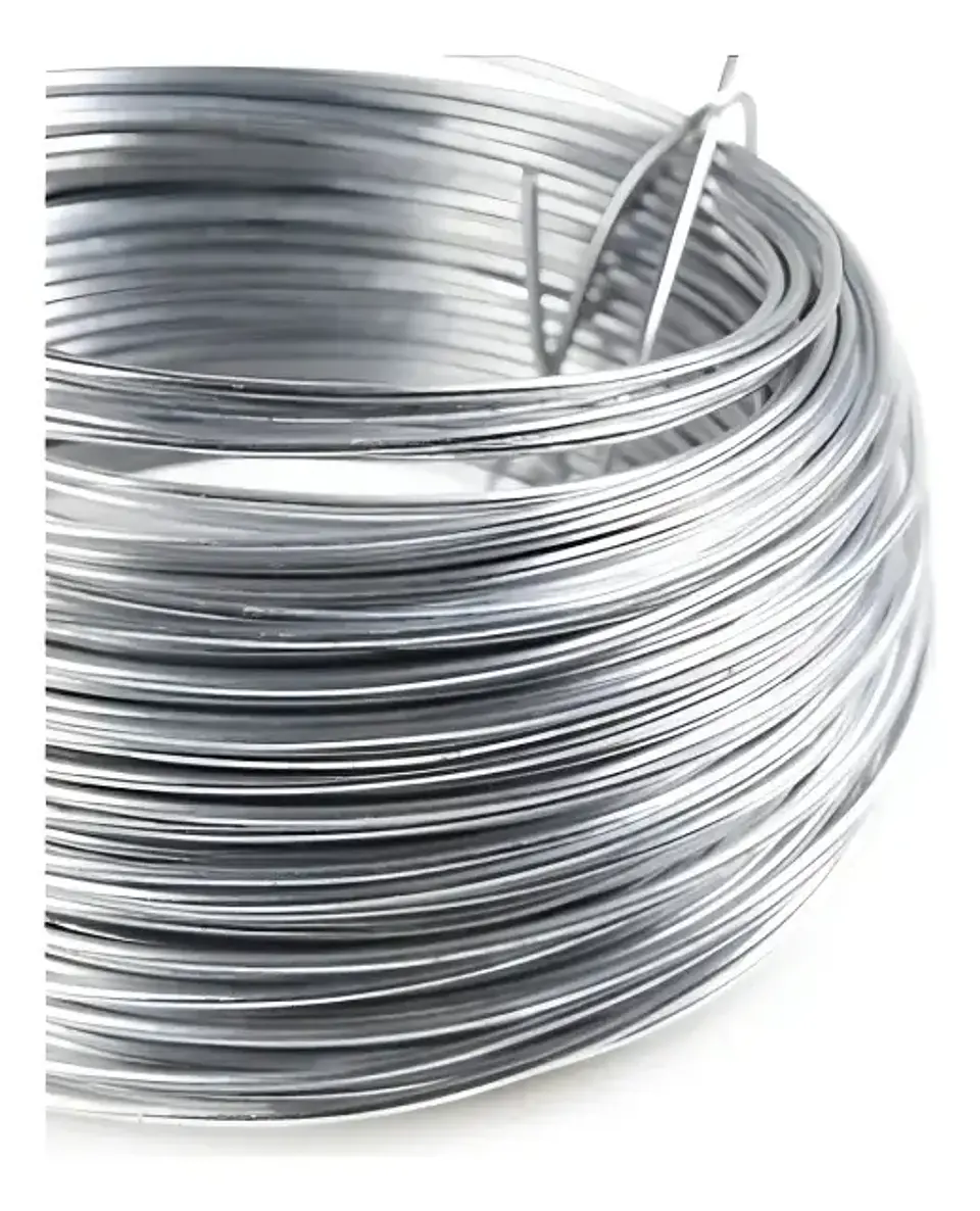 Alambre Galvanizado Calibre 20 Rollo 25 Metros Gris 1