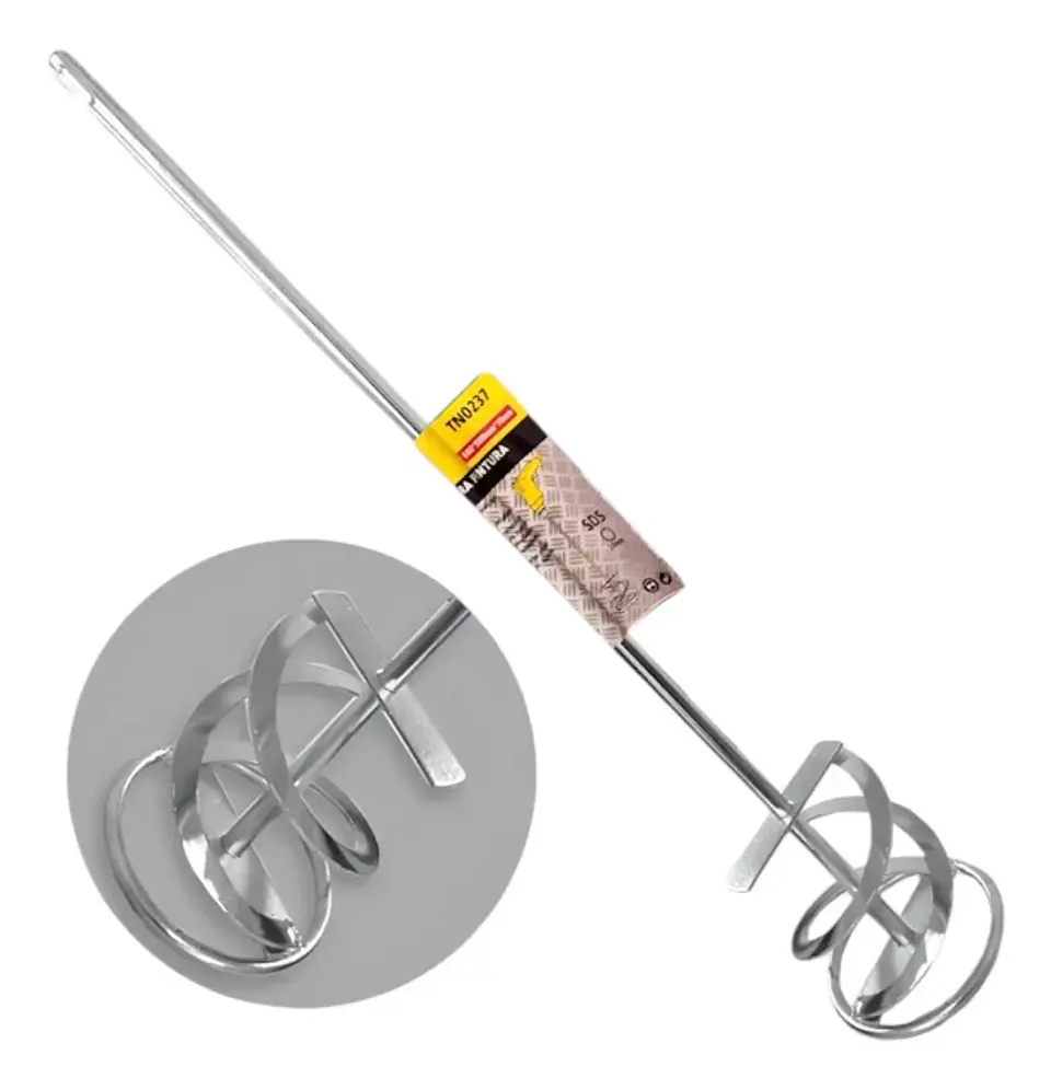 Mezclador de Pintura 100 x 550 mm para Taladro 3