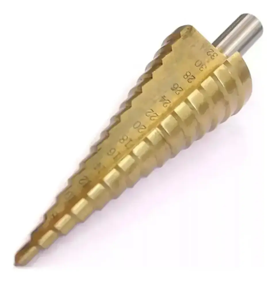 Broca Cónica Escalonada 4 a 32 mm para Metal 1